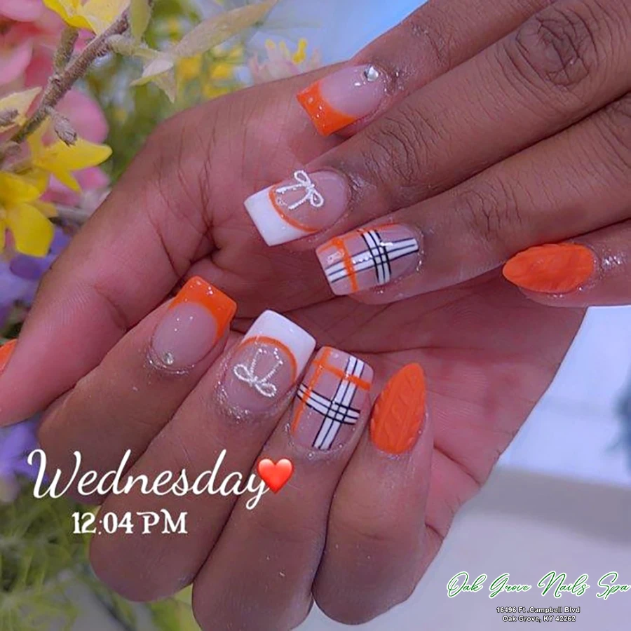 Ladies nails art